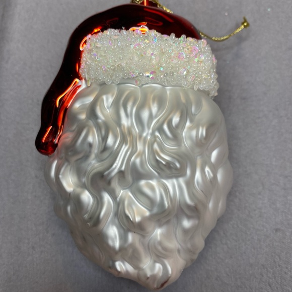 Black Santa Real Genuine Glass Blown Christmas Tree Ornament and FREE $15 GIft! - Picture 5 of 11